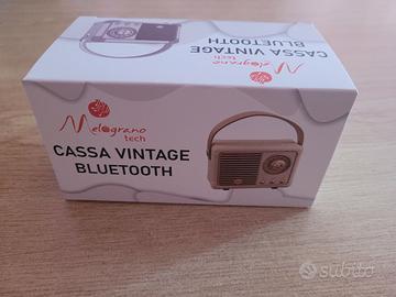cassa bluetooth vintage