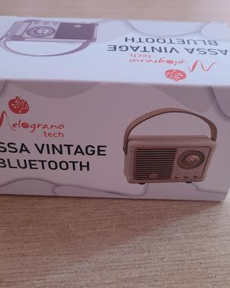 cassa bluetooth vintage