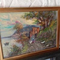 quadro raffigurante un paesaggio