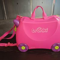Trunki valigia cavalcabile bambini trolley