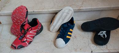 Scarpe Salomon Speedcross Adidas Superstar Convers