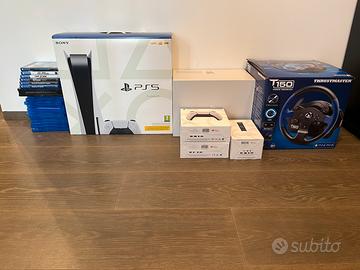 Ps5, Thrustmuster 150, PlayStation vr +descrizione