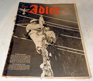 Luftwaffe Der Adler n.4 23/2/1943 WW2