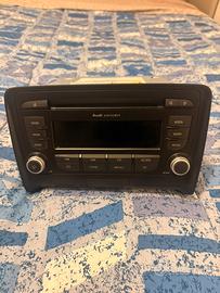 Autoradio originale Audi Concert TT 8J con AUZ