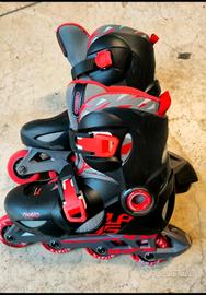 pattini roller più protezioni  6/10 anni 