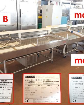 Vetrine espositrici per prodotti ittici usate