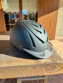 CASCO EQUITAZIONE FUOGANZA S 51-54 CM  FH500 Black