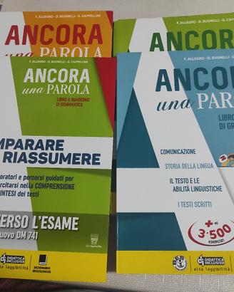 Libro scuola media ANCORA UNA PAROLA