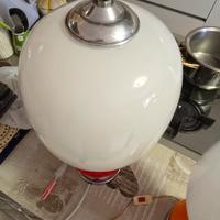 lampade in vetro colorato vintage