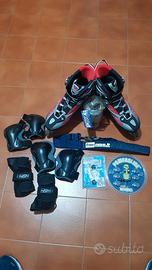 Pattini in linea "RollerBlade", misura 43.