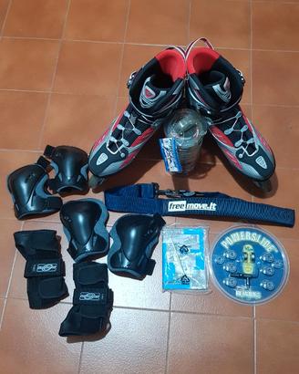 Pattini in linea "RollerBlade", misura 43.