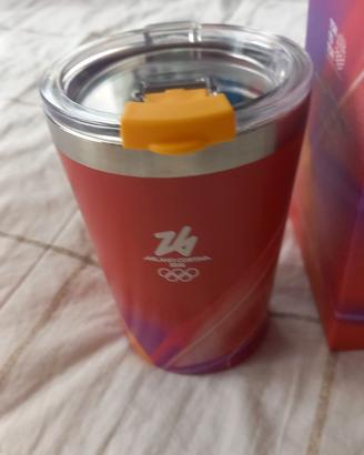 Bicchiere termico Milano Cortina 2026