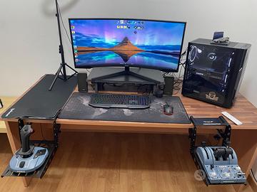 Postazione computer Gaming + RTX 4070 Ryzen 7 32gb