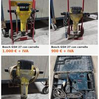 Macchine edili usate Bosch, Norton, Ridgid, Telwin