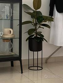 Portavaso metallico