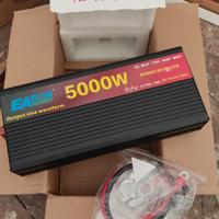 INVERTER NUOVO 5000w  24v  220v onda pura
