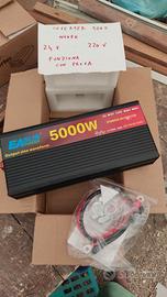 INVERTER NUOVO 5000w  24v  220v onda pura