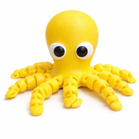 Polipetto 3D articolato – vari colori – gadget fun