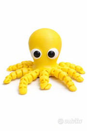 Polipetto 3D articolato – vari colori – gadget fun