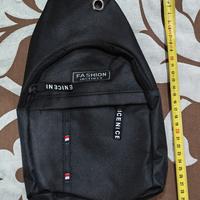 Marsupio zainetto monospalla nero