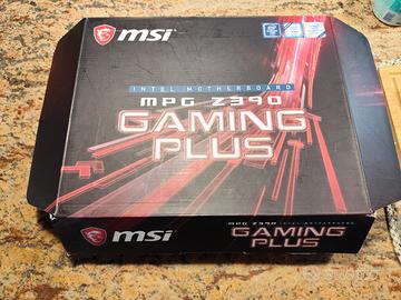 MPG 390 gaming plus  + i7-9700kf usata