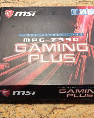 MPG 390 gaming plus  + i7-9700kf usata