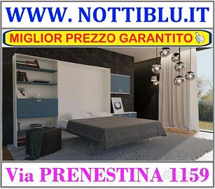 Letto a Scomparsa FOX 2 piazze by Notti Blu