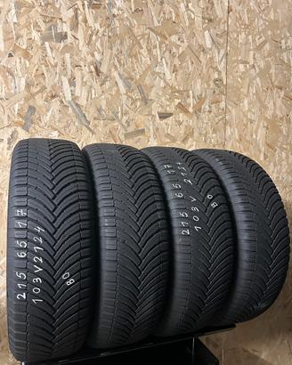 4 GOMME 215 65 17 BRIDGESTONE 4 STAGIONI