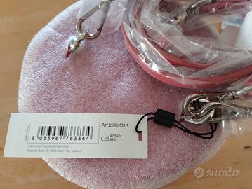 borsa rossa similpelle Carpisa cilindrata 