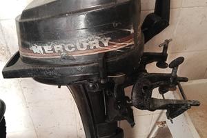 Motore Mercury 5cv + lancia 4.20mt+ attrezzatura 