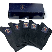 5 PAIA CALZE LUNGHE UOMO *SAMBRO_FILO DI SCOZIA