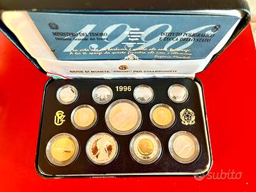 Divisionale italia anno  1996 proof