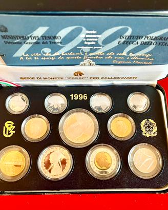 Divisionale italia anno  1996 proof