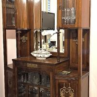 Credenza Liberty con specchio originale