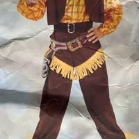 Costume carnevale da cow boy per bambini