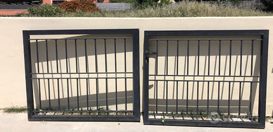 Cancello in alluminio