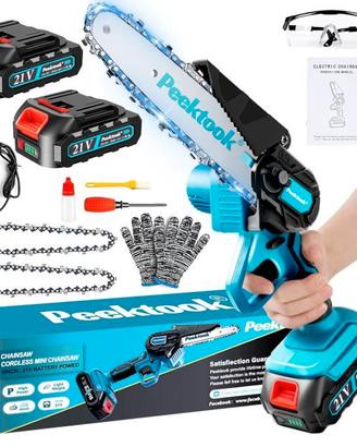 Mini Motosega a Batteria per Potatura, 1000W