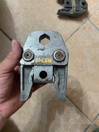 Ganascia Rame/inox Rems M22