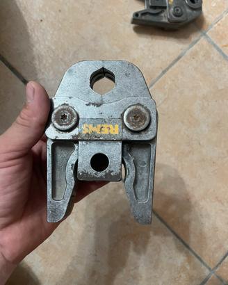Ganascia Rame/inox Rems M22