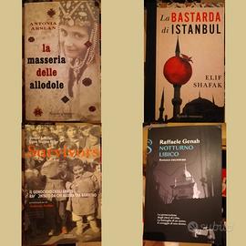 Lotto 4 Libri Genocidio Armeno e Italiani in Libia