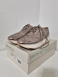 GEOX Respira Donna n.41 – Scarpe Stringate Champag