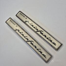 2 loghi Disegno Pininfarina 