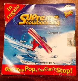 Supreme Snowboarding Gioco Per PC Anno 2003 Nuovo.