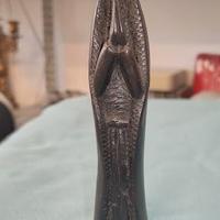 Statuetta Madonna in Ebano - Vintage Anni 50/60 -