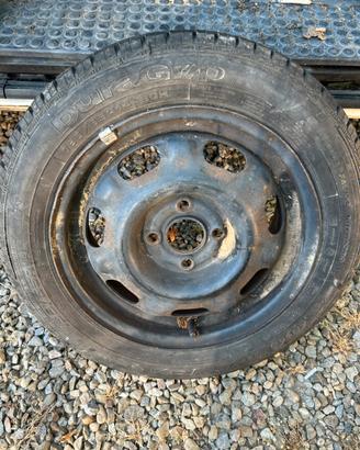 Ruota scorta per volkswagen lupo con cerchio