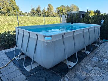 Piscina rettangolare Bestway PowerSteel 4x2x1,00