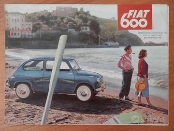 Fiat 600, Convertible, Multipla - depliant US 1957
