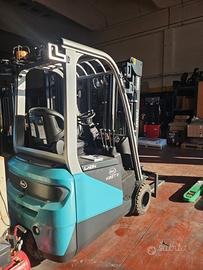 Carrello elevatore elettrico 1800kg triplex