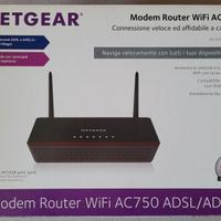 Netgear modem router WiFi AC750 ADSL/ADSL+