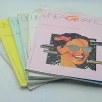 LINEA GRAFICA   6 Riviste  Annata Completa 1987
